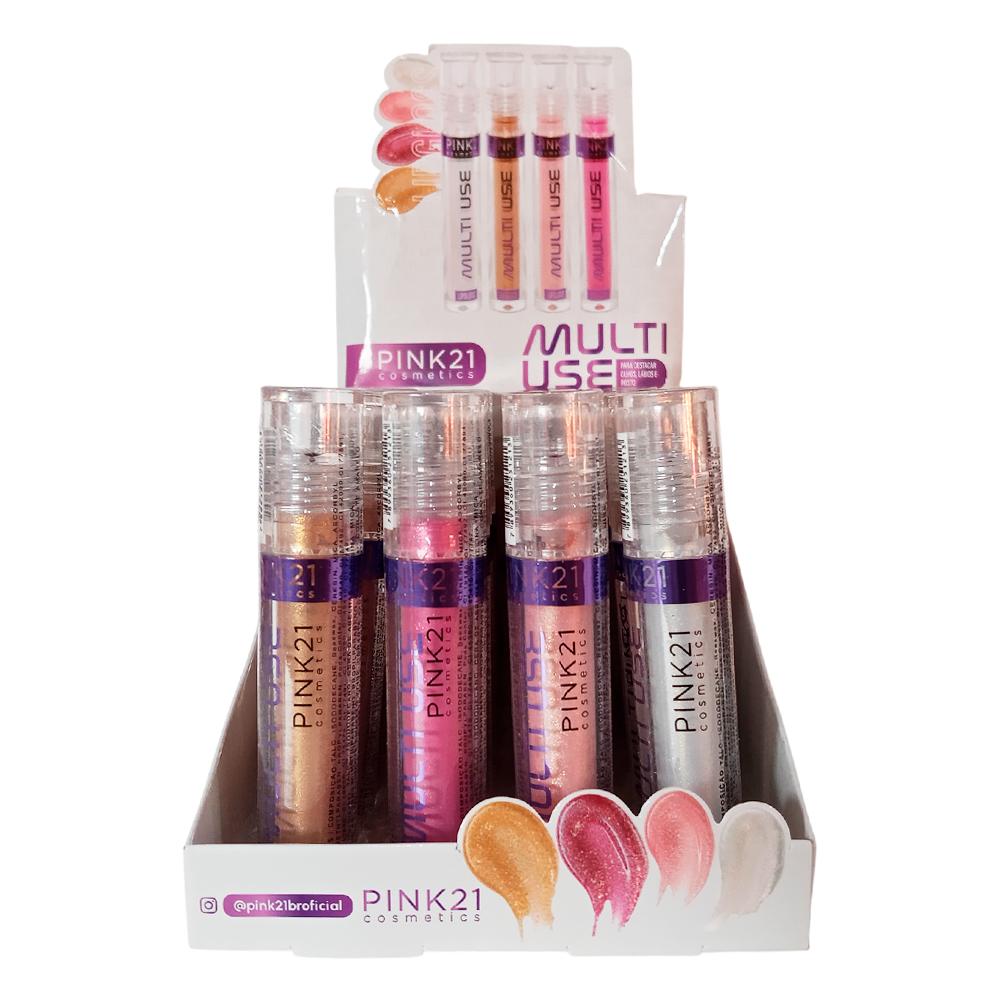 LIP GLOSS MULTI USE 24UN PINK21 CS5289