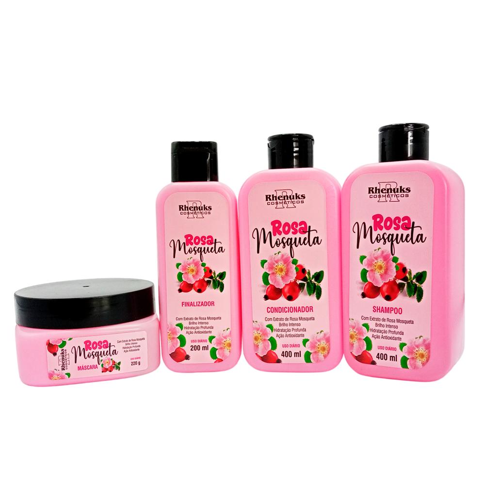 KIT CAPILAR ROSA MOSQUETA 4UN RHENUKS 325