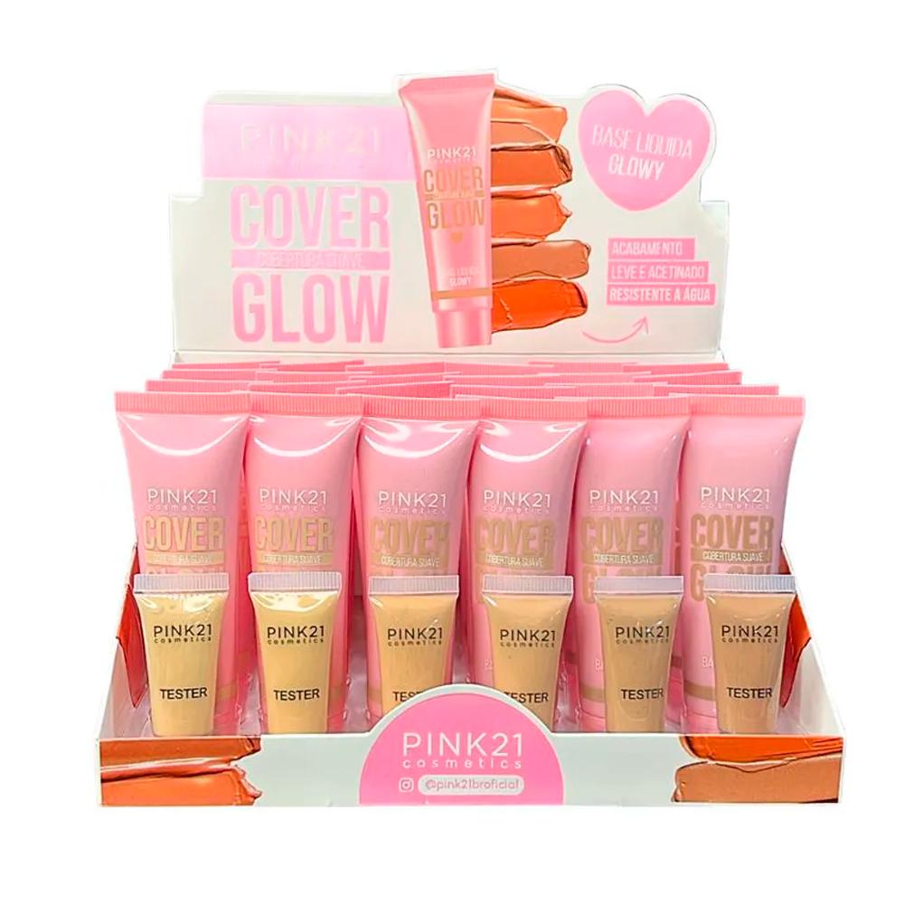 BASE LIQUIDA COVER GLOW 24UN PINK21 CS5386