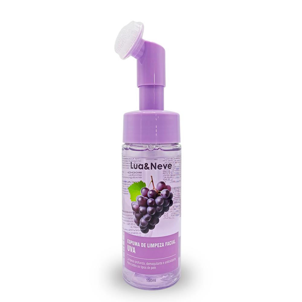 ESPUMA FACIAL CORACAO UVA 150ML LN5501014 LUAENEVE