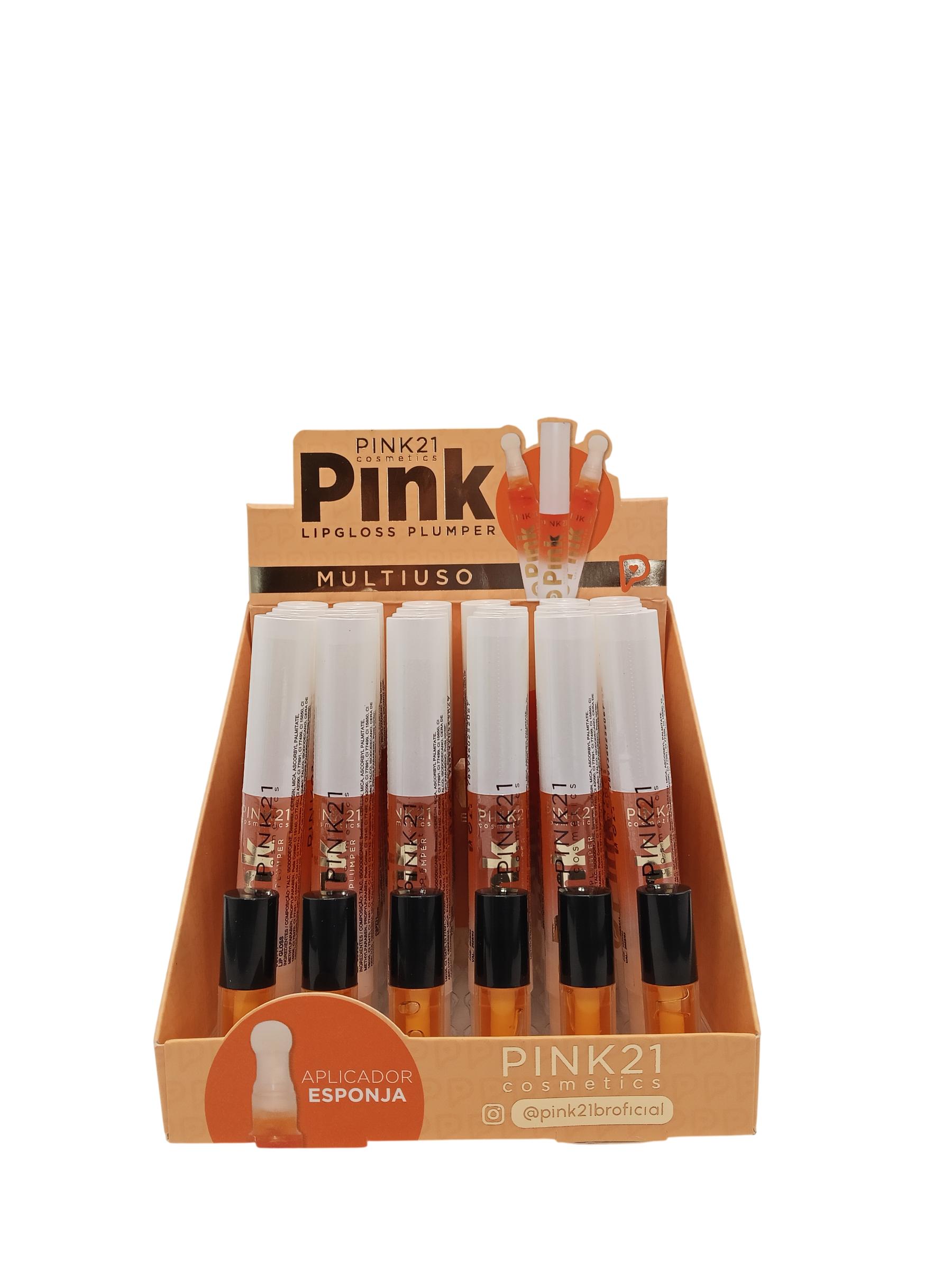 LIP GLOSS PLUMPER 24UN PINK21 CS5711