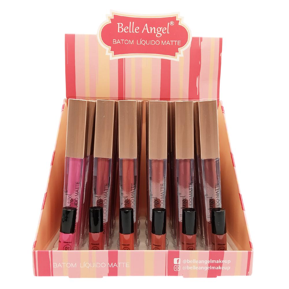 BATOM LÍQUIDO MATTE 24UN BELLEANGEL B058 A