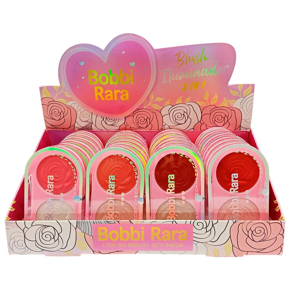 BLUSH & ILUMINADOR 2IN1 24UN BOBBIRARA BB5161