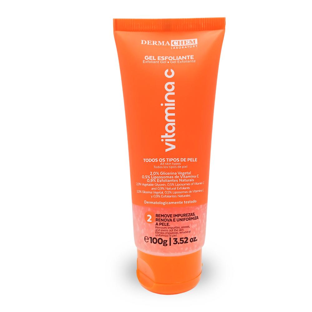 GEL ESFOLIANTE VITAMINA C 100G DERMACHEM 06197