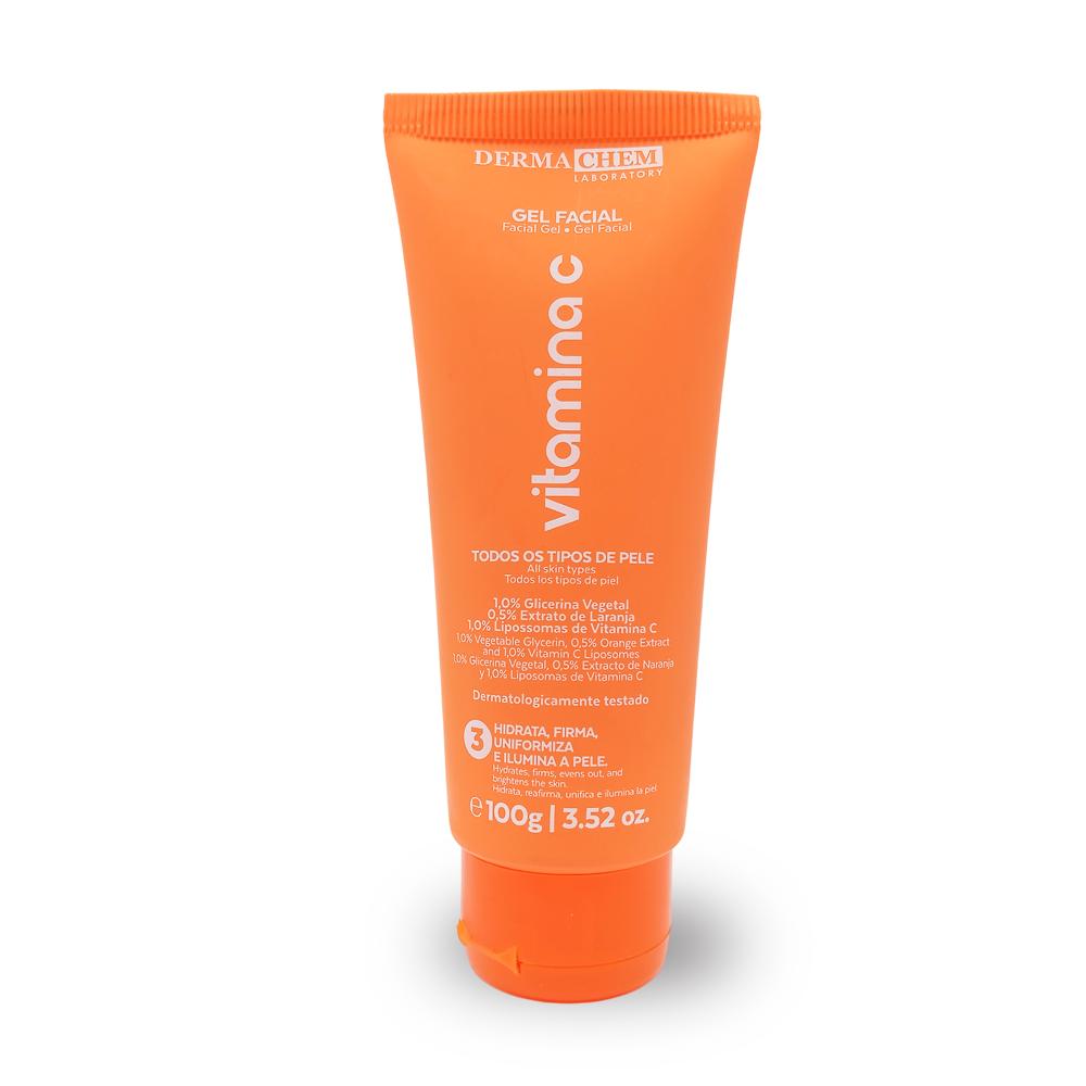 GEL FACIAL VITAMINA C 100ML DERMACHEM 09129