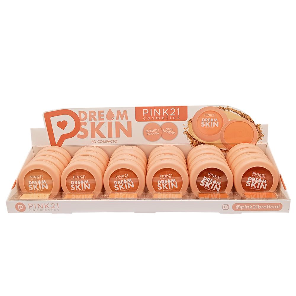 PÓ COMPACTO DREAM SKIN 24UN PINK21 CS6468
