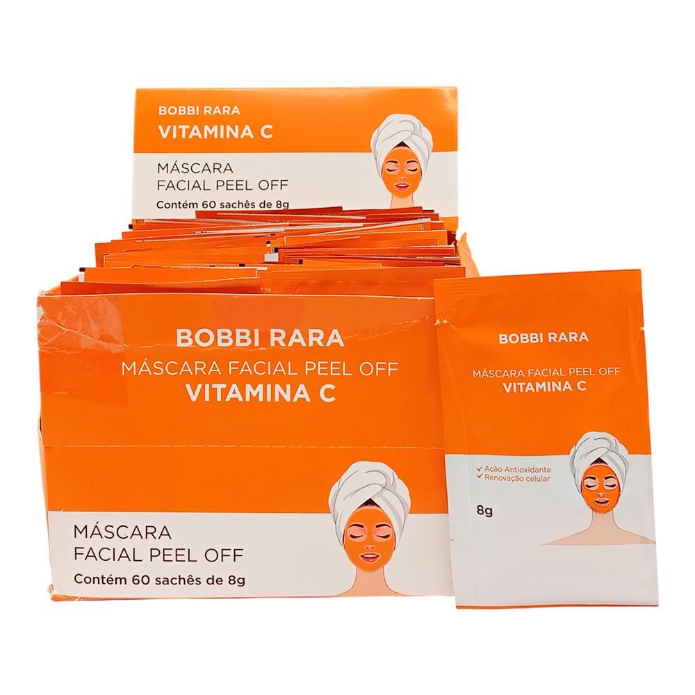 MÁSCARA FACIAL PEEL OFF VITAMINA C 60UN BOBBIRARA BRM-0265