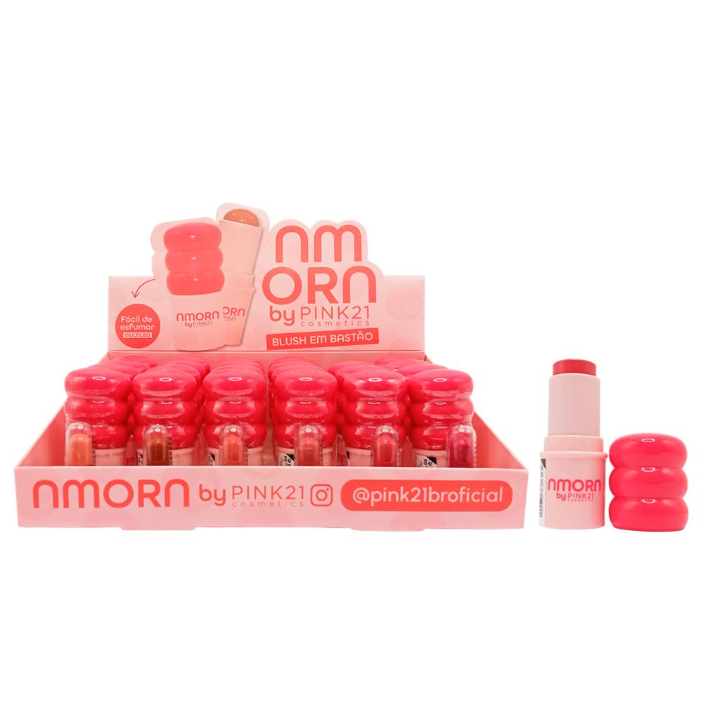 BLUSH BASTÃO AMORA 24UN PINK21 CS6544
