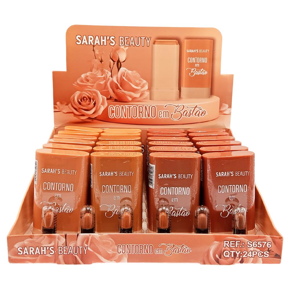 CONTORNO EM BASTÃO 24UN SARAHSBEAUTY S6576