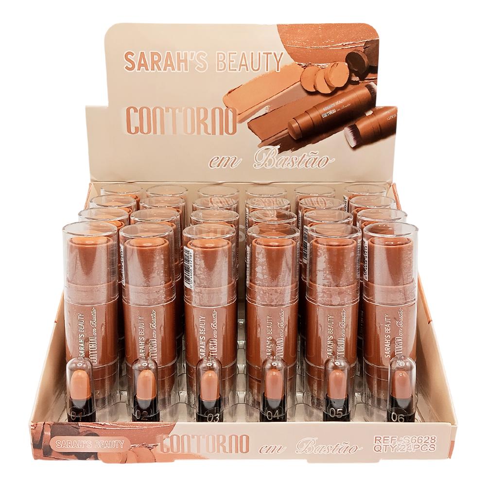 CONTORNO EM BASTÃO 24UN SARAHSBEAUTY S6628