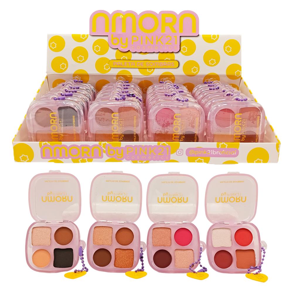 PALETA DE SOMBRAS AMORA 24UN PINK21 CS6815