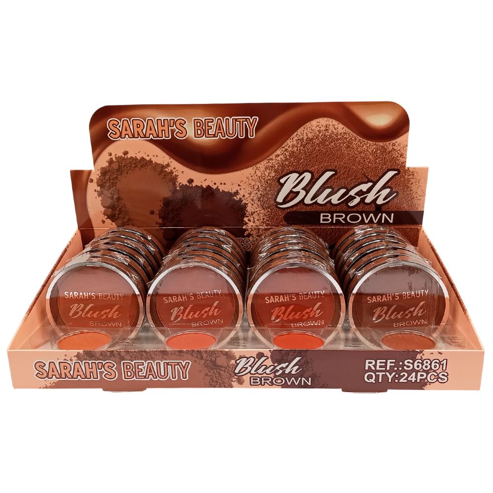 BLUSH BROWN 24UN SARAH'S BELUTY S6861