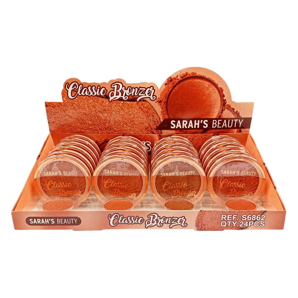 ILUMINADOR CLASSIC BRONZER 24UN  SARAH'S BELUTY S6862