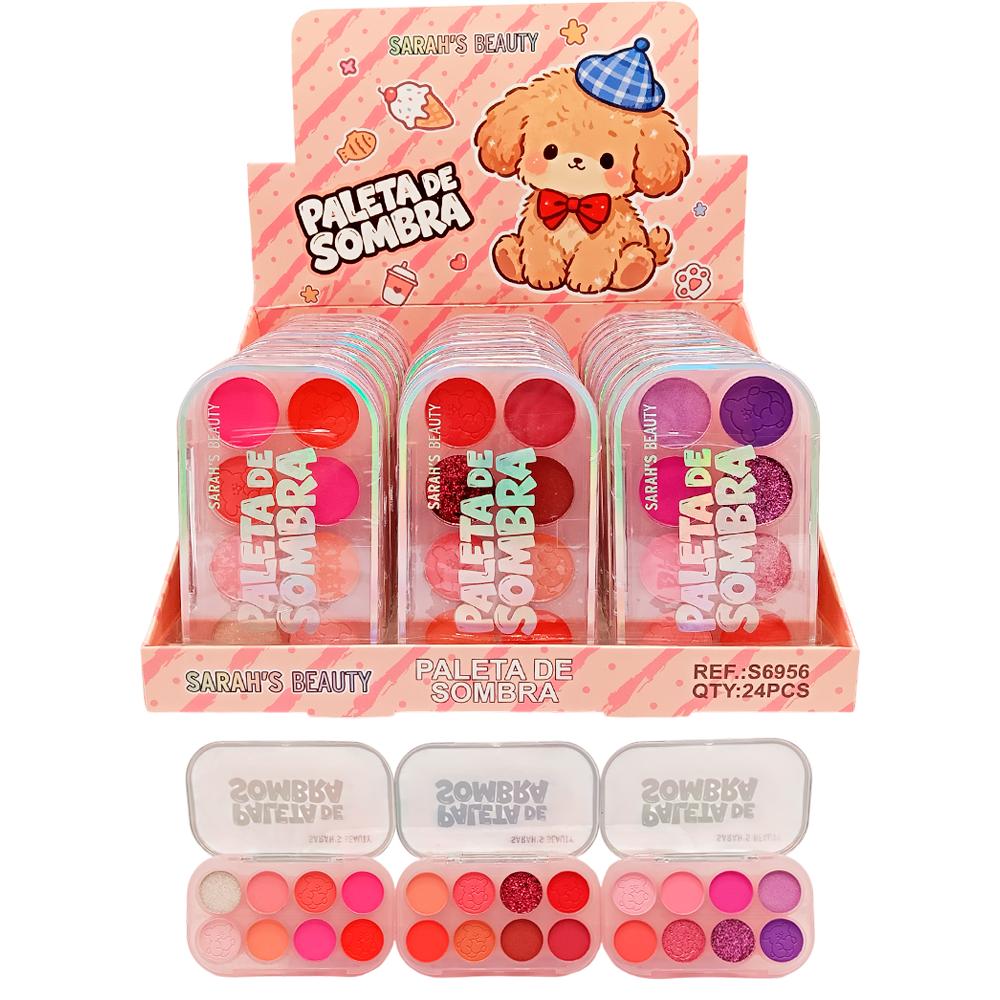 PALETA DE SOMBRAS INFATIL 24UN SARAHSBEAUTY S6956