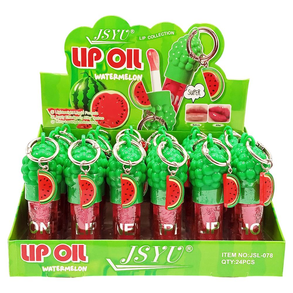LIP OIL CHAVEIRO MELANCIA 24UN CHINA JSL-078