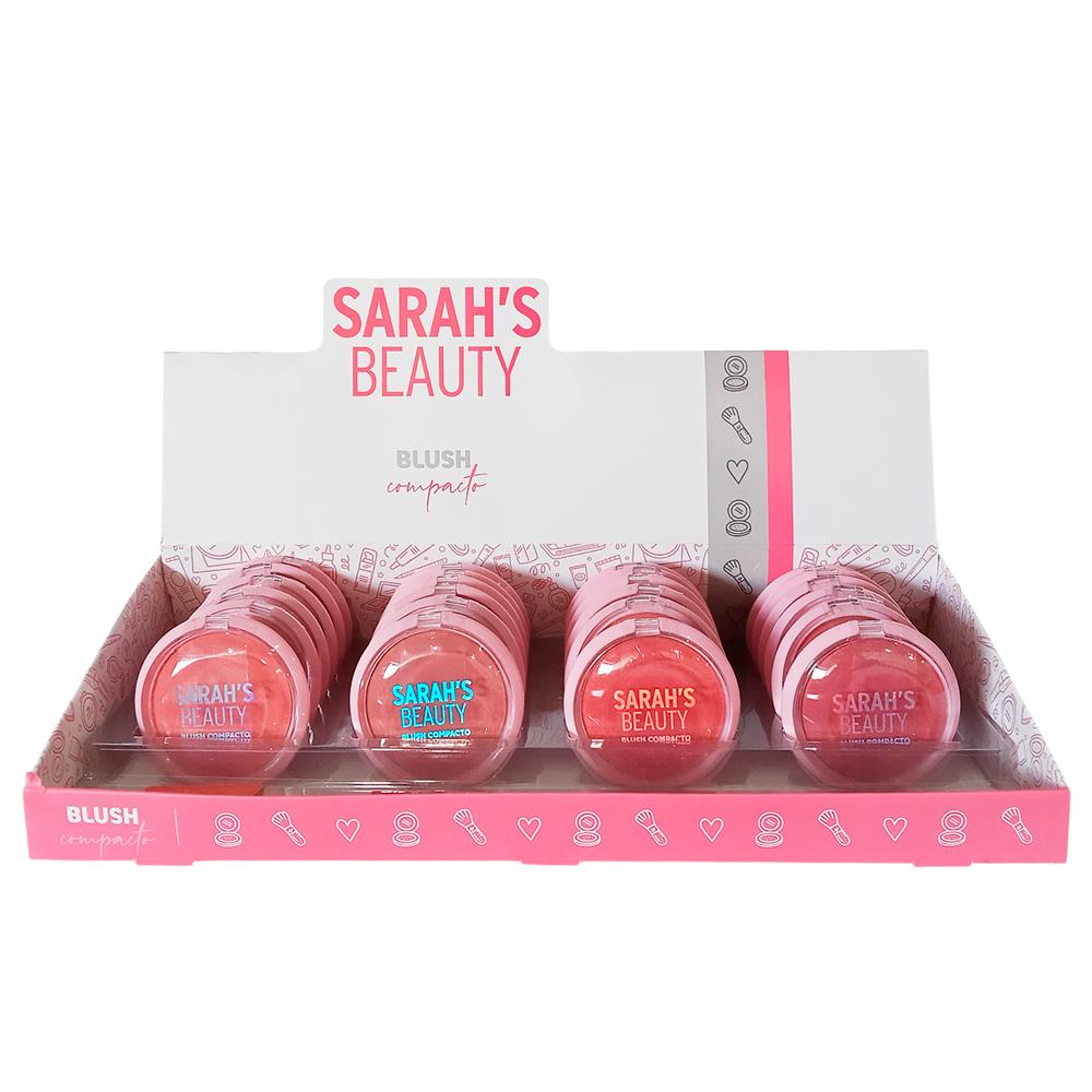 BLUSH COMPACTO 24UN SARAH´BEAUTY SRB018