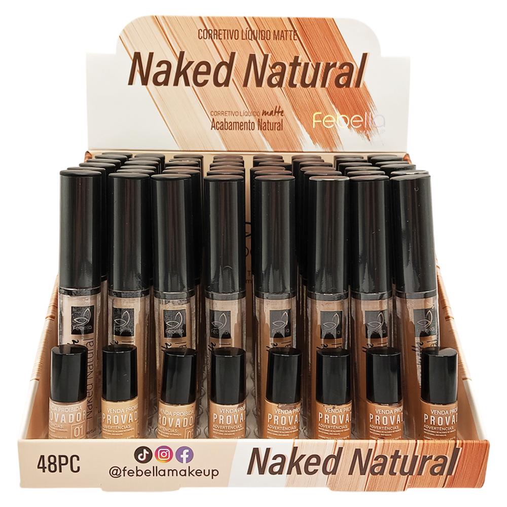 CORRETIVO NAKED NATURAL 48UN FEBELLA CL5091