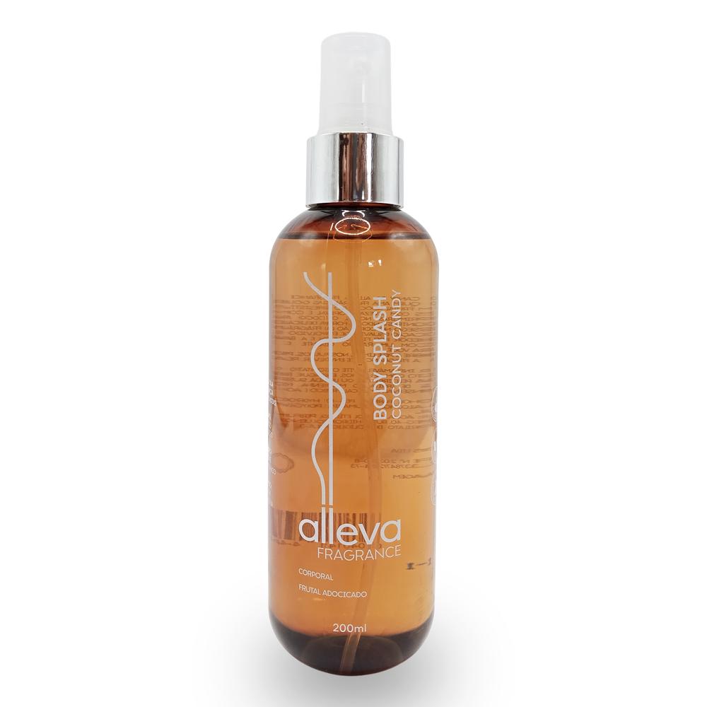 BODY SPLASH COCONUT CANDY 200ML  ALLEVA AL5006