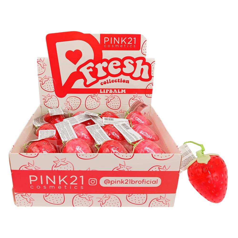 LIP BALM FRESH  24UN PINK21 CS6877