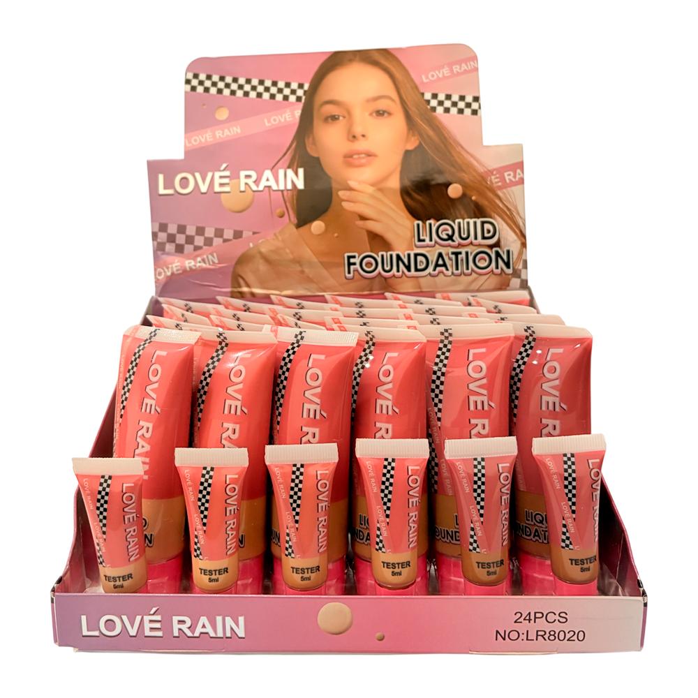 BASE LÍQUIDA FOUNDATION 24 UNI LOVE RAIN LR8020