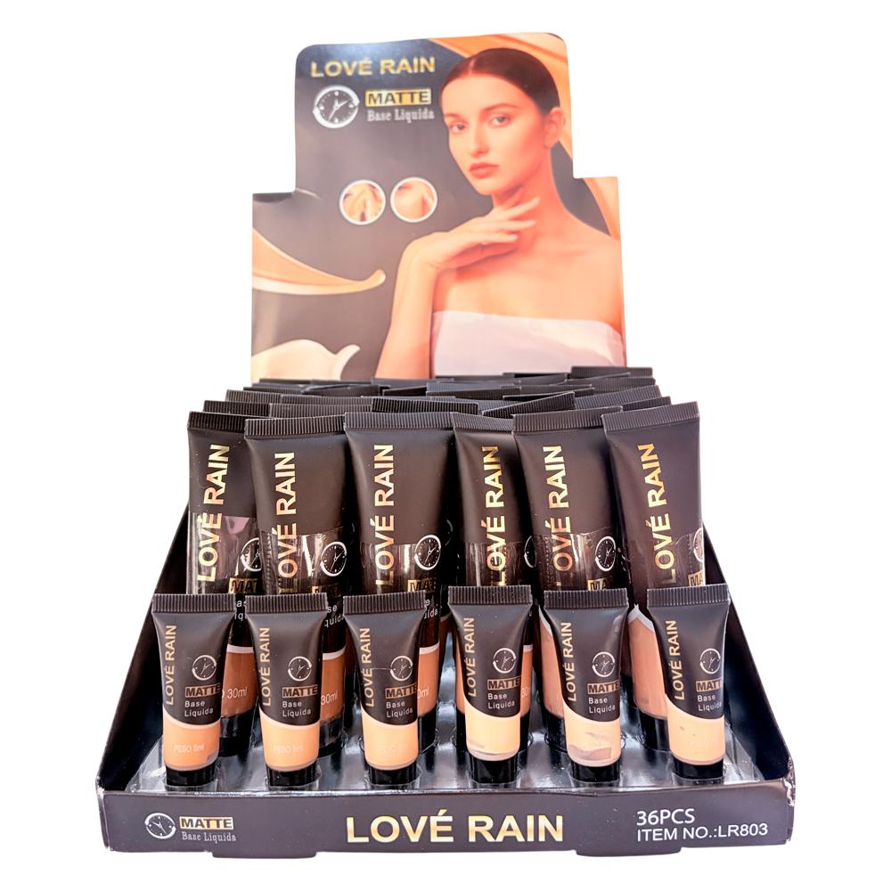 BASE LÍQUIDA MATTE 36UN LOVE RAIN LR803