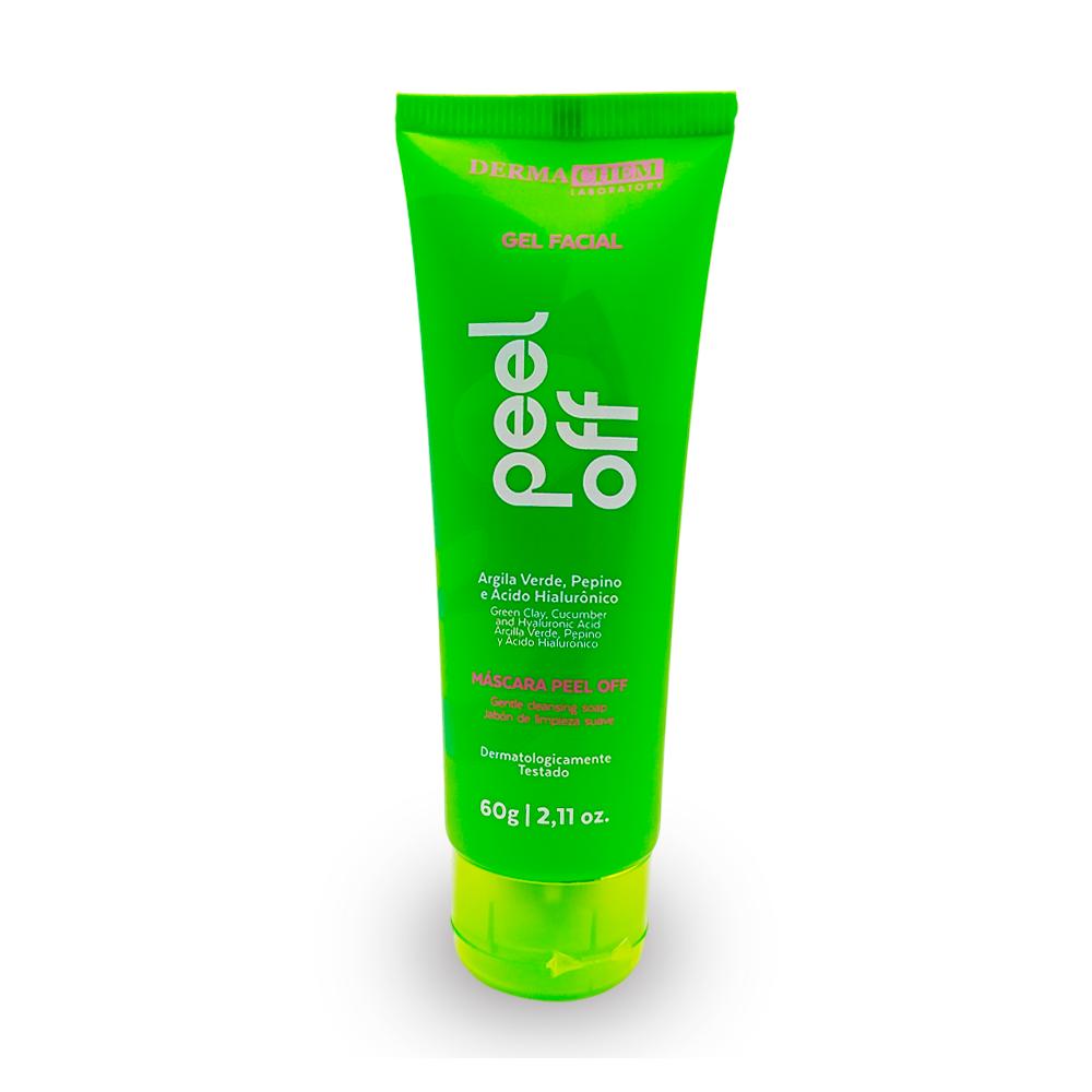 GEL FACIAL PEEL OFF ARGILA VERDE 60G DERMACHEM 08133