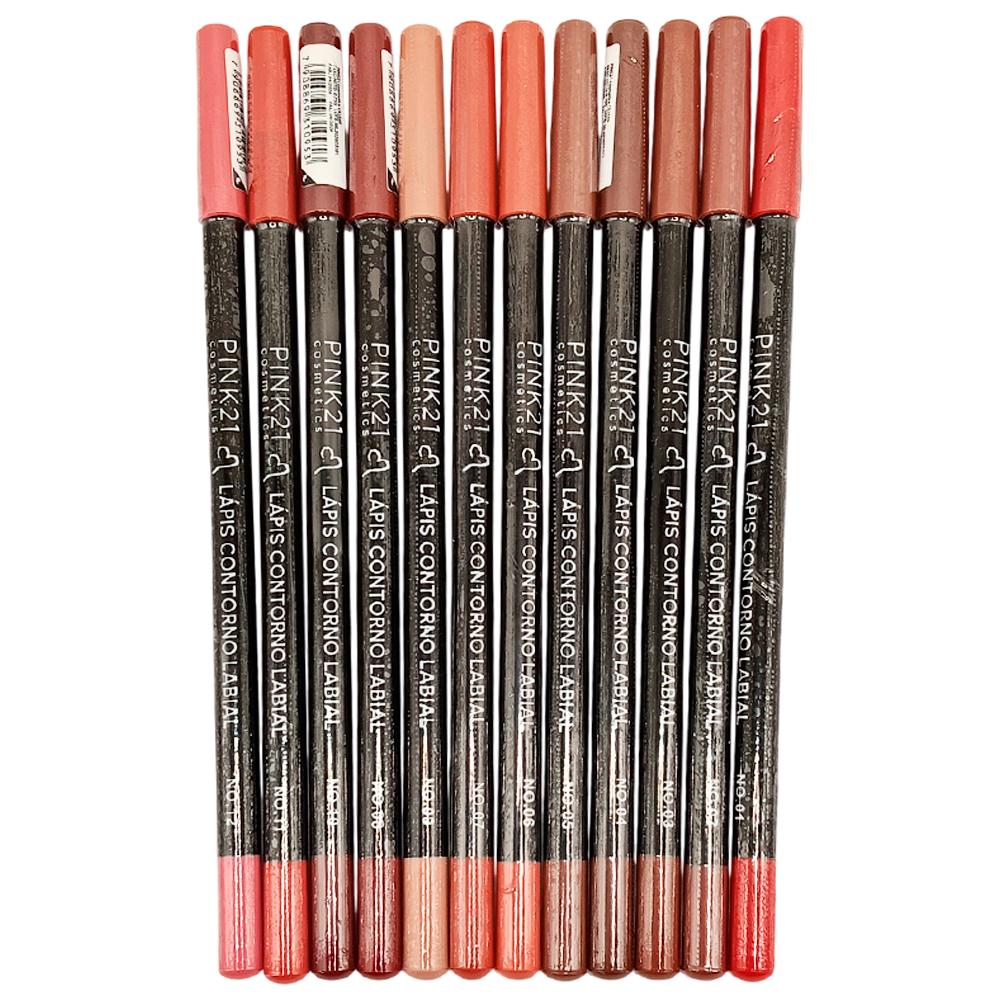 LAPIS CONTORNO LABIAL ULTRA MACIO 12UN PINK21 CS3585