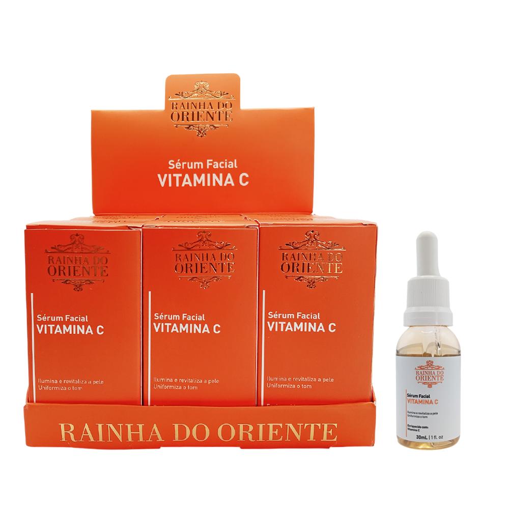 SERUM FACIAL VITAMINA C 30ML RAINHA DO ORIENTE