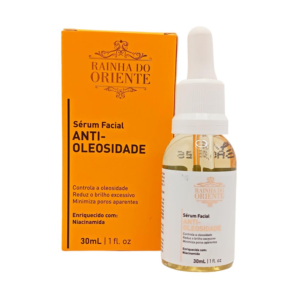 SERUM FACIAL ANTI-OLEOSIDADE 30ML RAINHA DO ORIENTE
