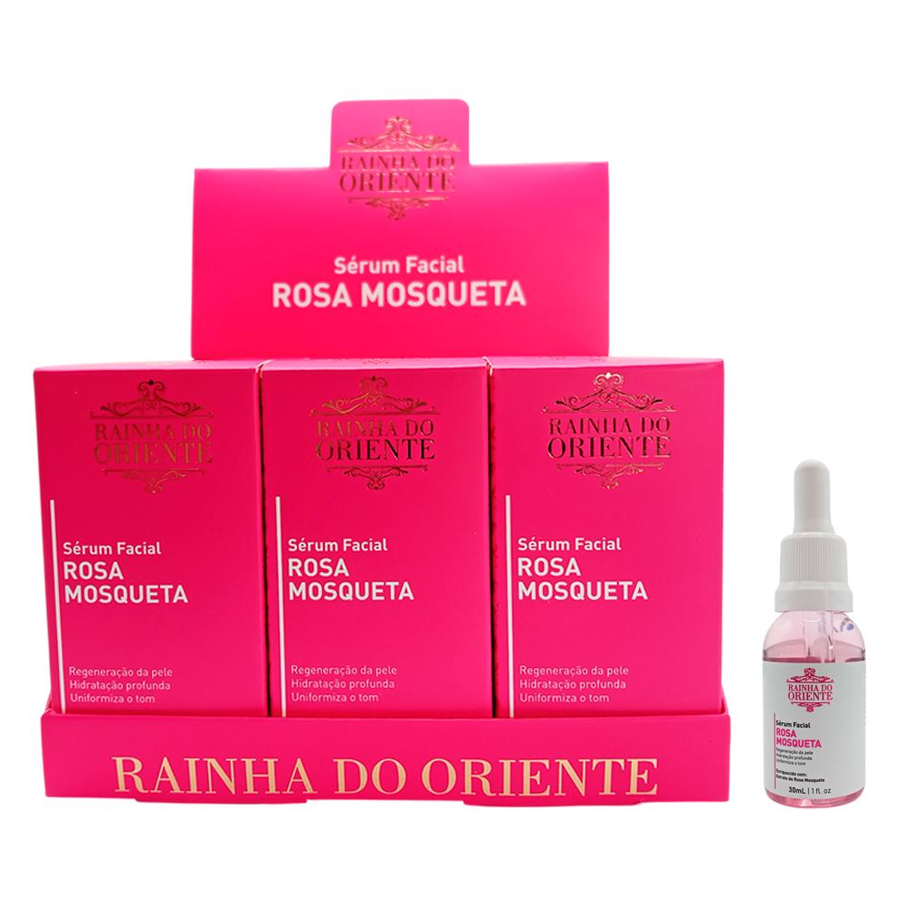 SERUM FACIAL ROSA MOSQUETA 30ML RAINHA DO ORIENTE