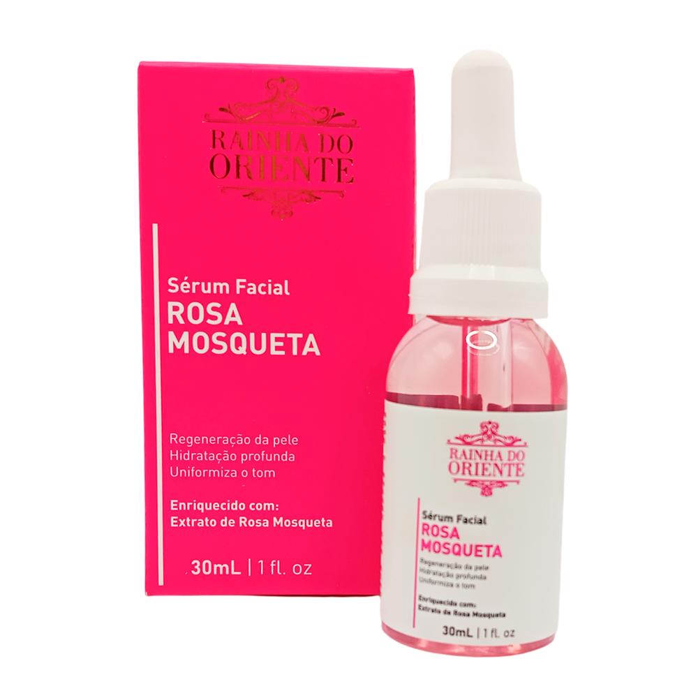 SERUM FACIAL ROSA MOSQUETA 30ML RAINHA DO ORIENTE