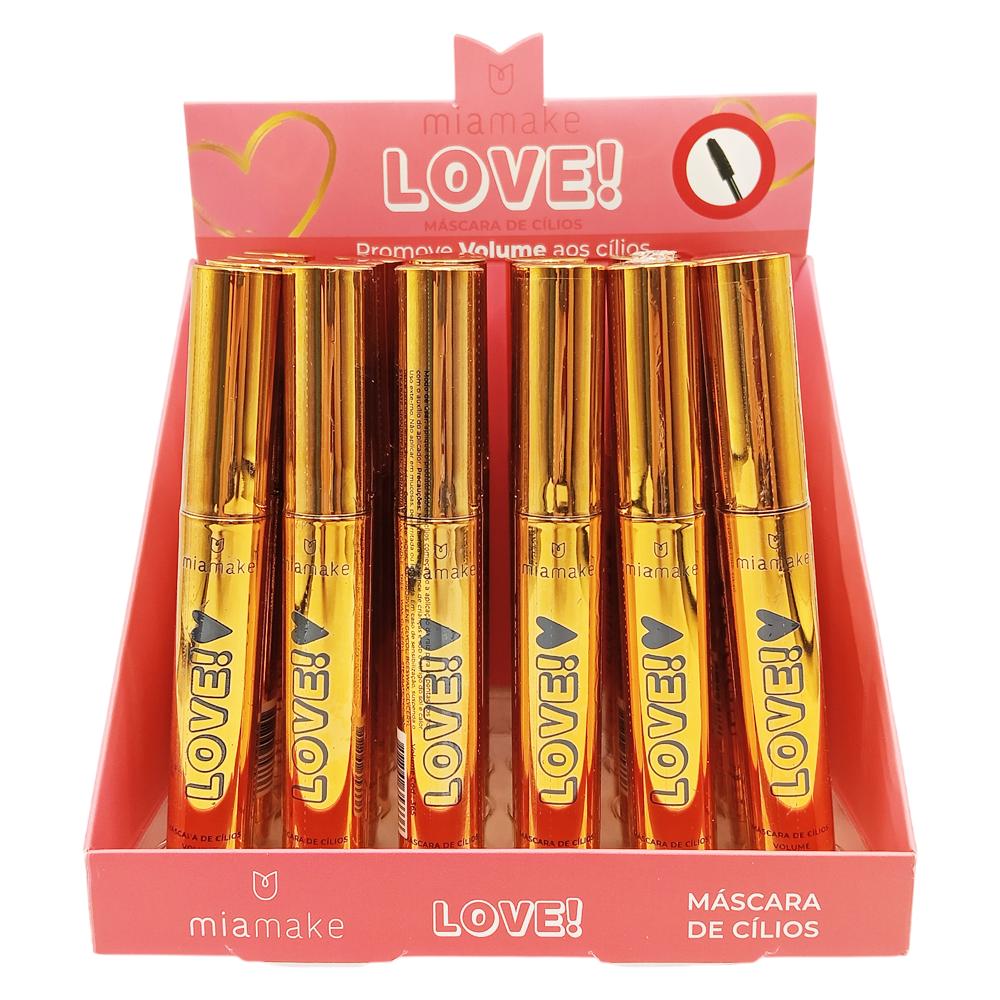 MÁSCARA CÍLIOS LOVE OURO 24UN MIAMAKE 365