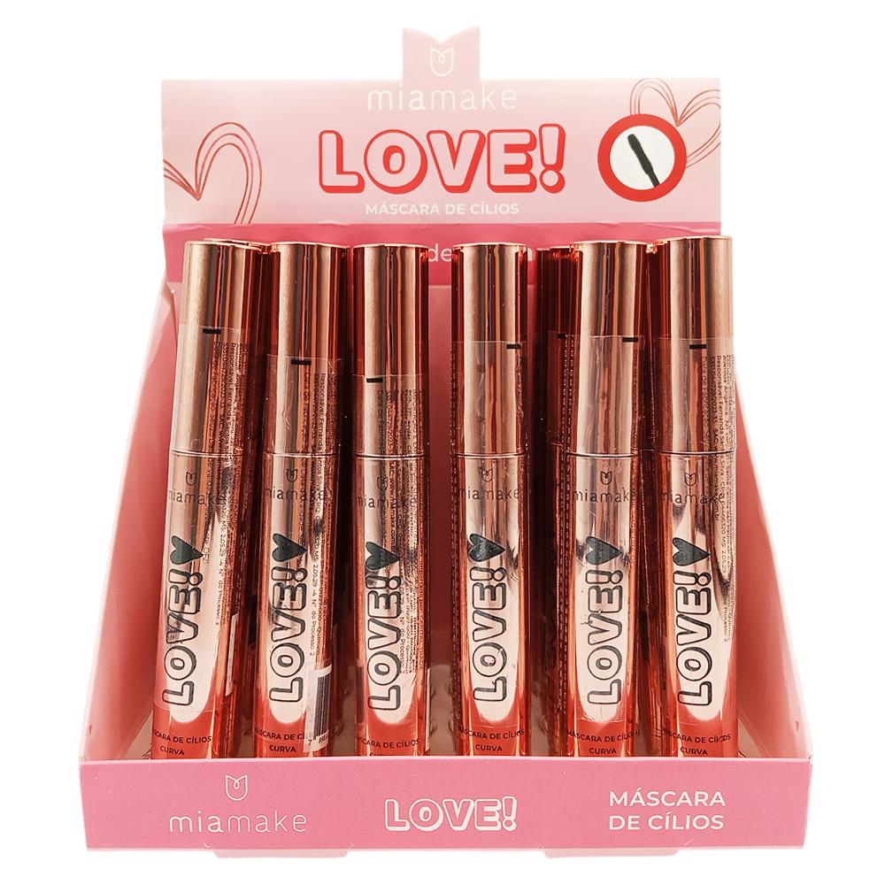 MÁSCARA CÍLIOS LOVE ROSE 24UN MIAMAKE 376
