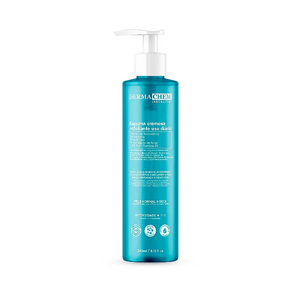 ESPUMA CREMOSA ESFOLIANTE 240ML DERMACHEM 09355