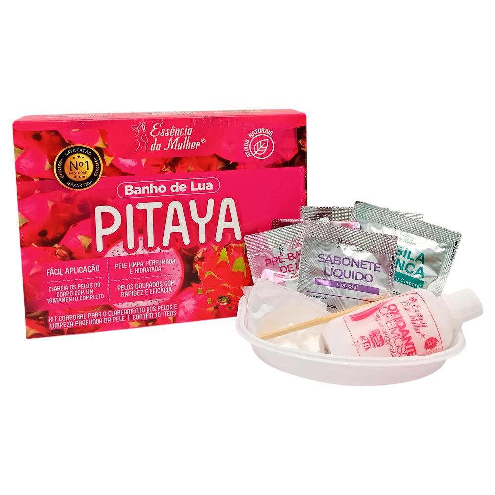 KIT BANHO DE LUA PITAYA 10 ITENS ESSENCIADAMULHER