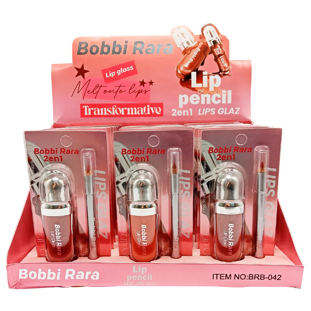 LIP OR PENCIL 2IN1 24UN BOBBIRARA BRB-042 A